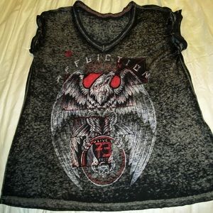 Affliction - Size Medium Ladies Short Sleeve